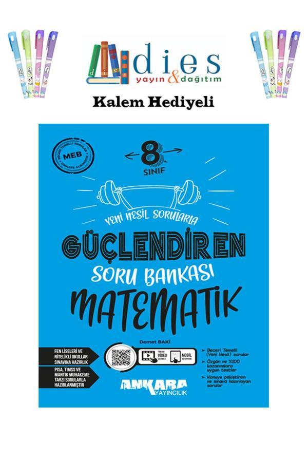 Ankara Yayıncılık Ankara Yayınları 8. Sınıf Matematik Güçlendiren Soru Bankası - Ankara Yayıncılık - Image 1