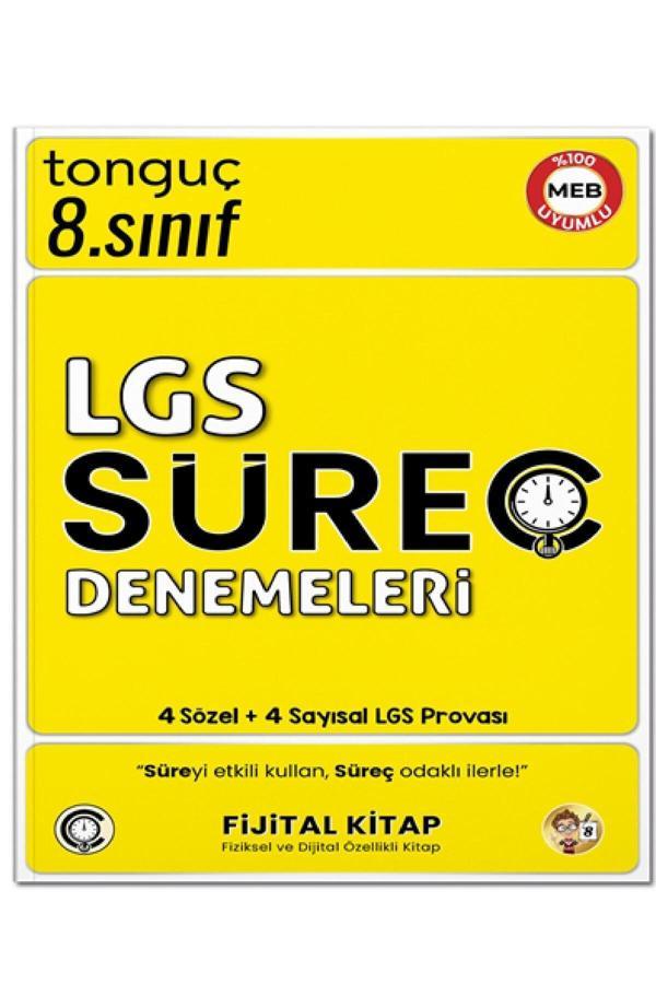 Tonguç Yayınları 8. Sınıf Lgs Süreç Denemeleri ( 4 Sayısal - 4 Sözel ) - Tonguç Yayınları - Image 1