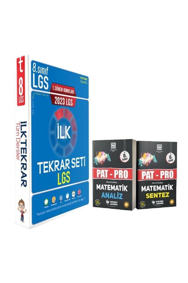 Tonguç Yayınları 2023 Lgs 1. Dönem Ilk Tekrar Seti Ve Pat-Pro Matematik Analiz Ve Sentez Soru Bankası Seti - Tonguç Yayınları - Image 1