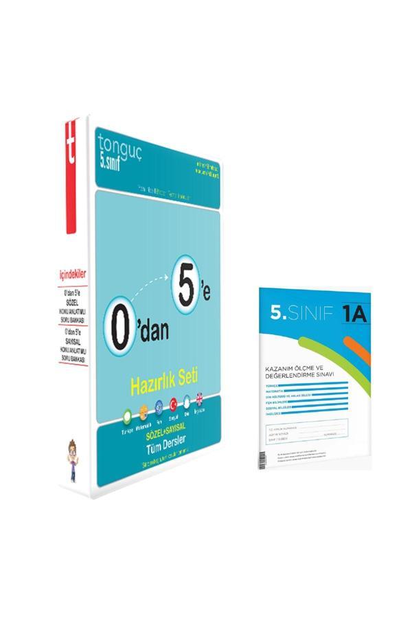 Tonguç Yayınları 5. Sınıf 0'Dan 5'E Konu Anlatımlı Sayısal Ve Sözel Soru Bankası Seti - Tonguç Yayınları - Image 1