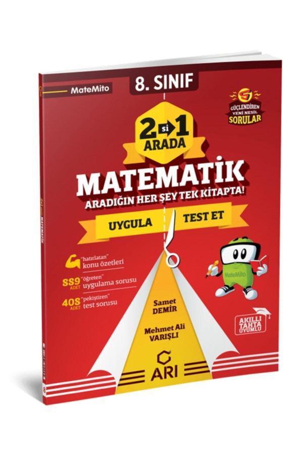 Arı Yayıncılık 8. Sınıf Matemito Matematik 2 Si 1 Arada / Kolektif / 9786057704245 - Arı Yayıncılık - Image 1