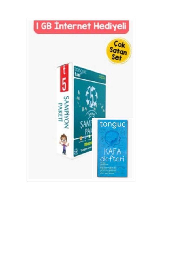Tonguç Yayınları 5. Sınıf Şampiyon Paketi Set 2022-2023 (Kafa Defteri Hediyeli) - Tonguç Yayınları - Image 1