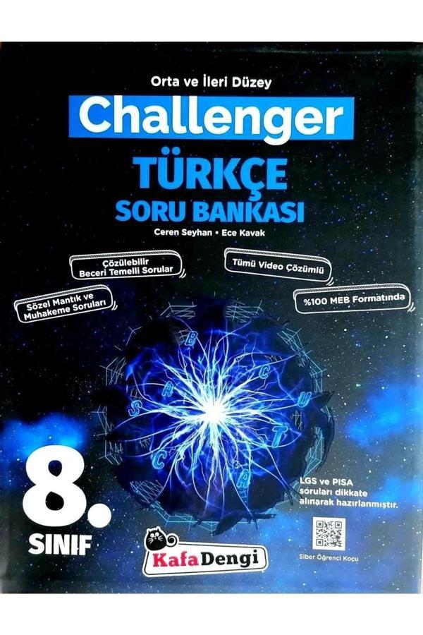 Kollektif Kafa Dengi 8.Sınıf Lgs Challenger Türkçe Soru Bankası - Yeni - Image 1