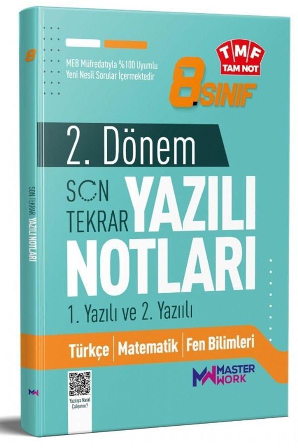 Masterwork 8. Sınıf 2. Dönem 1. Ve 2. Yazılı Notları Son Tekrar - Masterwork - Image 1