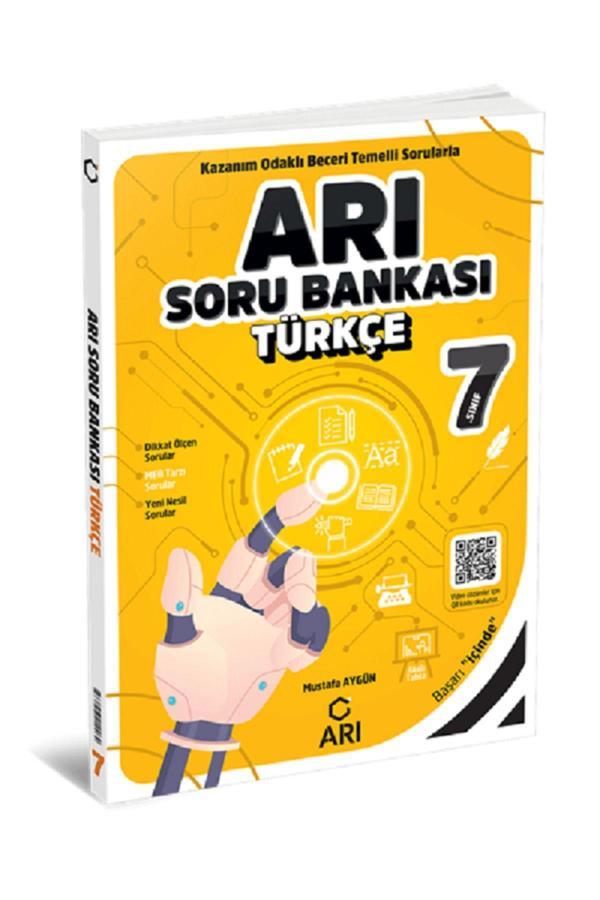 Arı Yayıncılık Arı 7. Sınıf Türkçe Kazanım Odaklı Beceri Temelli Soru Bankası - Arı Yayıncılık - Image 1