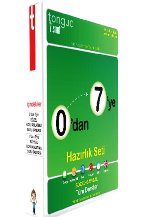 Tonguç Yayınları 7 Sınıf 0'Dan 7'Ye Konu Anlatımlı Soru Bankası Seti Yeni Ürün 2022 - Tonguç Yayınları - Image 1