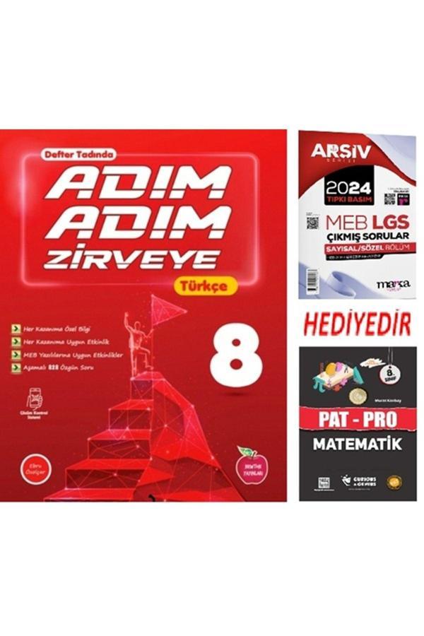 Newton Yayınları 8.Sınıf Adım Adım Zirveye+Patpro Ve Lgs Çıkmış Sorular Hediyeli - Newton Yayınları - Image 1