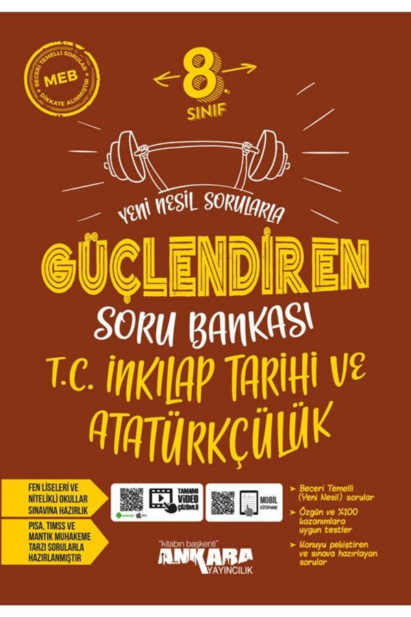 Ankara Yayıncılık 8. Sınıf Lgs Inkılap Tarihi Güçlendiren Soru Bankası (Bolnot'A Özel Güncel Içeriğe Sahiptir) - Ankara Yayıncılık - Image 1