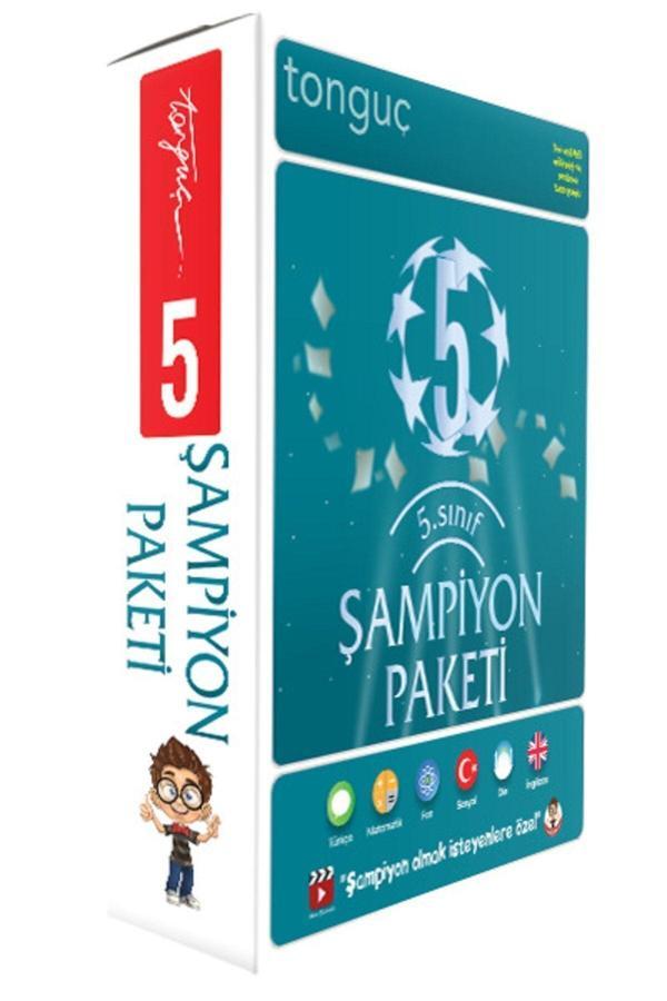 Tonguç Yayınları 5. Sınıf Şampiyon Paketi - 6 Kitap Toplam 1128 Sayfa - Tonguç Yayınları - Image 1