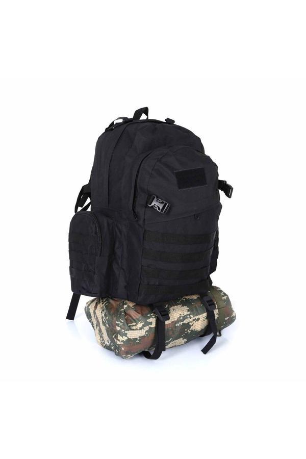 Kordak Siyah Outdoor Taktik Sırt Çantası 75 L - Siyah Büyük Sırt Çanta - Image 1