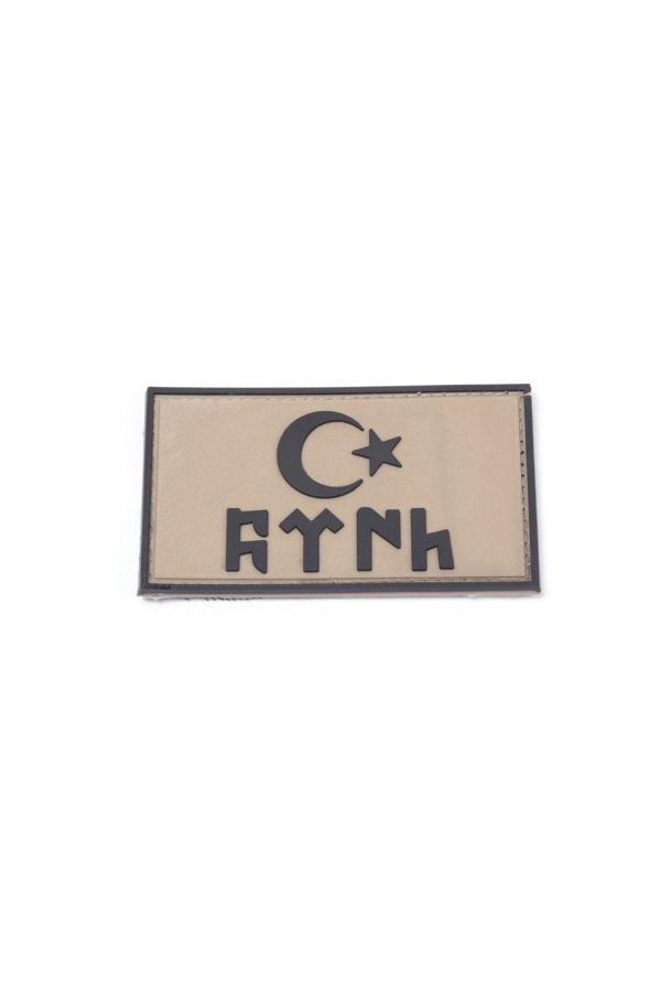 Kordak Göktürkçe Türk Yazısı Peç Arma - Taktik Peç - Image 1