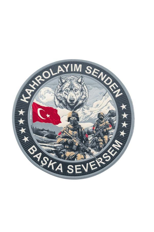 Kordak Kahrolayım Senden Başkasını Seversem Taktik Askeri Peç - Image 1