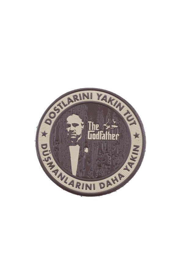 Kordak Dostlarını Yakın Tut The God Father Peç - Patçh Arma 7 Cm - Image 1