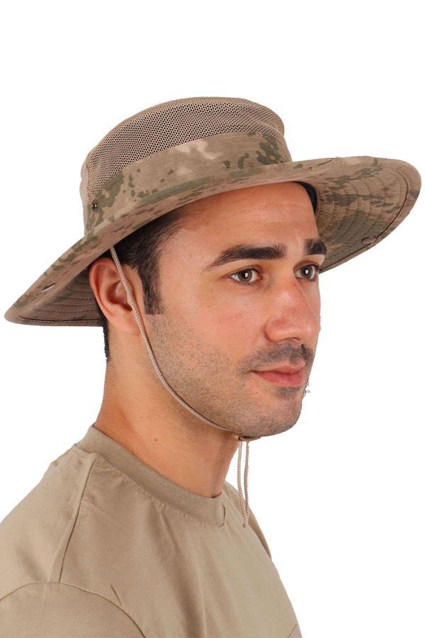 Kordak Kamuflaj Arazi Fötr Şapka - Operasyon Şapkası Jungle - Image 1