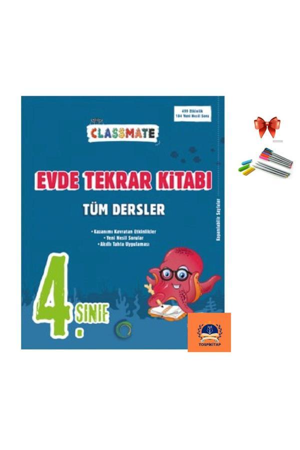 Okyanus Yayıncılık 4. Sınıf Classmate Tüm Dersler Evde Tekrar Kitabı - Okyanus Yayıncılık - Image 1