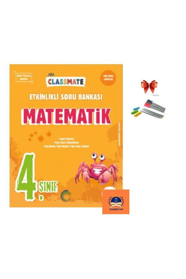 Okyanus Yayıncılık 4. Sınıf Classmate Matematik Etkinlikli Soru Bankası - Okyanus Yayıncılık - Image 1