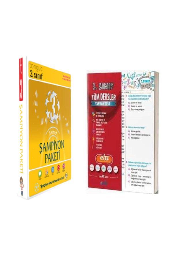 Tonguç Akademi 3. Sınıf Şampiyon Paketi + Yaprak Test - Tonguç Akademi - Image 1