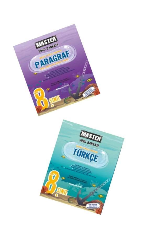 Okyanus Yayıncılık Okyanus Kitabevi 8. Sınıf Master Türkçe + Paragraf Soru Bankasısoru Bankası - Okyanus Yayıncılık - Image 1
