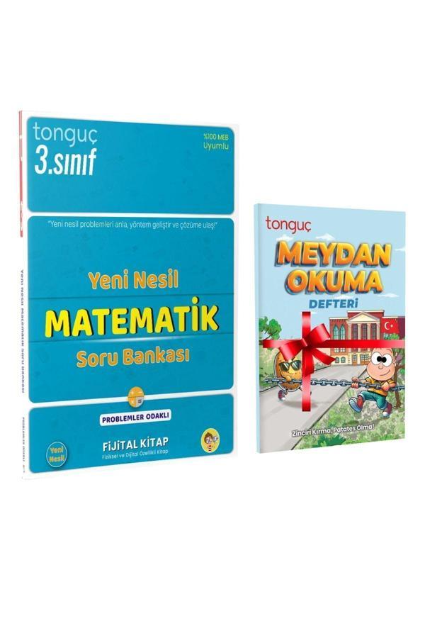 Tonguç Yayınları 3. Sınıf Yeni Nesil Matematik Soru Bankası Ve Meydan Okuma Defteri Hediyeli - Tonguç Yayınları - Image 1