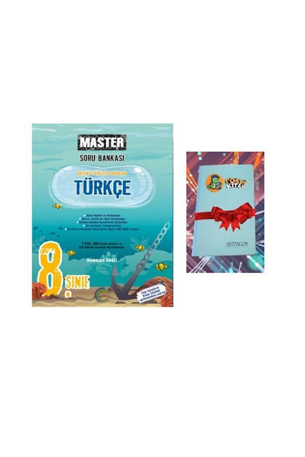 Okyanus Yayınları 8. Sınıf Master Türkçe Soru Bankası ( Not Defteri Hediye) 1- - Okyanus Yayıncılık - Image 1