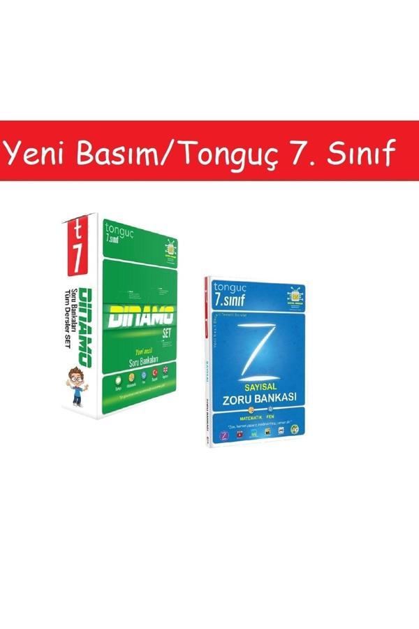 Tonguç Akademi 7. Sınıf Dinamo Tüm Dersler Soru Bankası Set & 7. Sınıf Sayısal Zoru Bankası - Tonguç Akademi - Image 1