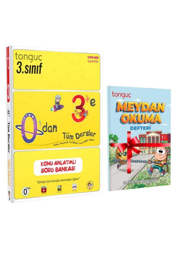Tonguç Yayınları 0'Dan 3'E Tüm Dersler Konu Anlatımlı Soru Bankası Ve Meydan Okuma Defteri Hediyeli - Tonguç Yayınları - Image 1