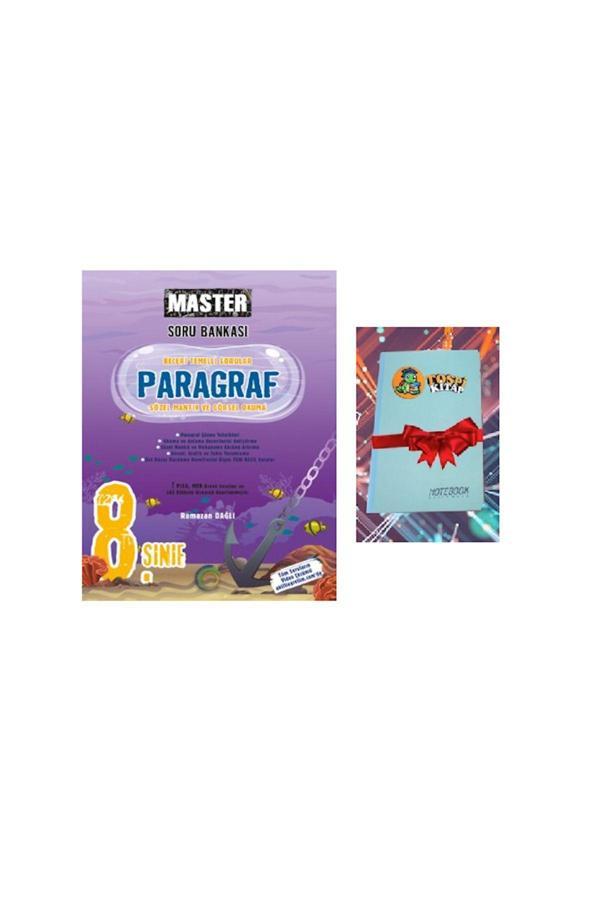 Okyanus Yayınları 8. Sınıf Master Paragraf Soru Bankası ( Not Defteri Hediye) 1- - Okyanus Yayıncılık - Image 1