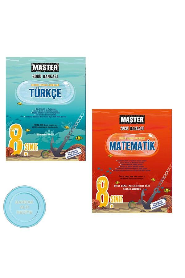 Okyanus Yayınları Okyanus 8. Sınıf Master Türkçe Soru Bankası Ve Okyanus 8. Sınıf Master Matematik Soru Bankası - Okyanus Yayıncılık - Image 1