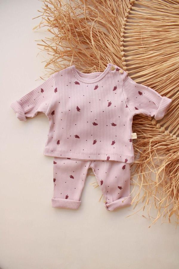 Ohlalakoala Grape Bebek Alt Üst Takım 2-3 Yaş - Image 1