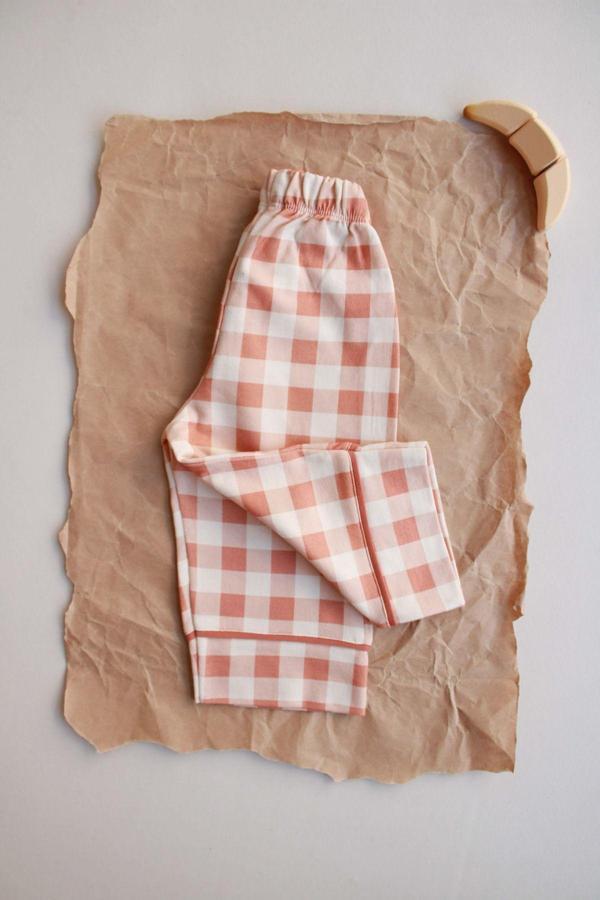Ohlalakoala Ekose Desenli Pijama Altı 1-2 Yaş - Image 1