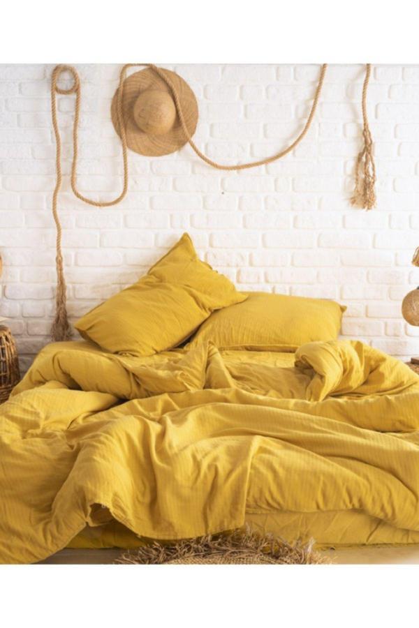 Sheri Home Tekstil Honey Natural Line Vintage Nevresim Takımı - Sherihoney88 - Image 1