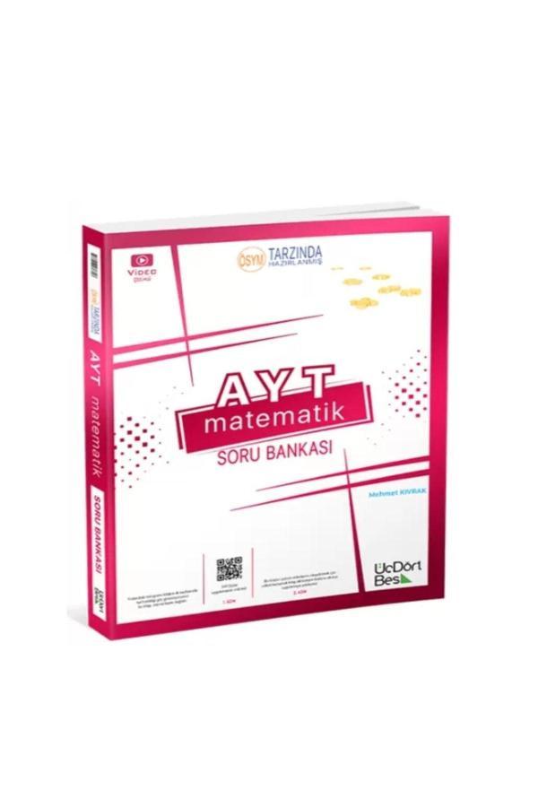 Üçdörtbeş Yayınları 2023 Ayt Matematik Soru Bankası - Üç Dört Beş Yayınları - Image 1