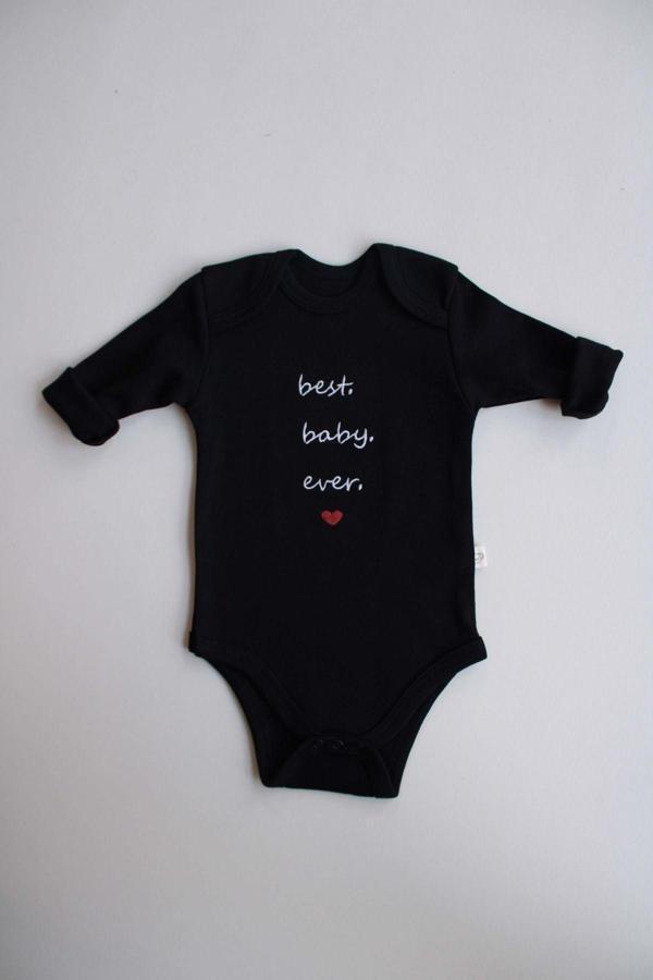 Ohlalakoala Baby Nakışlı Uzun Kollu Body 0-3 Ay - Image 1