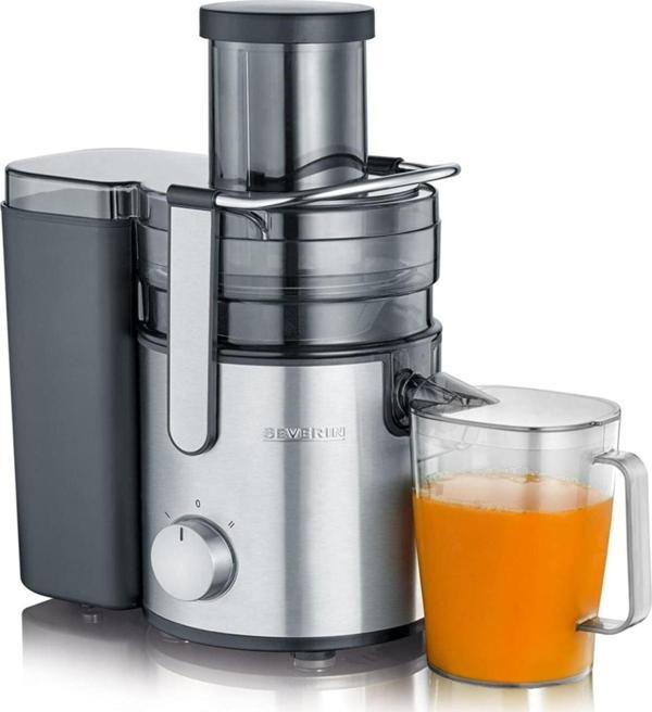 Severin Es 3570 Sıkacak (800 Watt, 1,1 L) Paslanmaz Çelik/siyah - Image 1