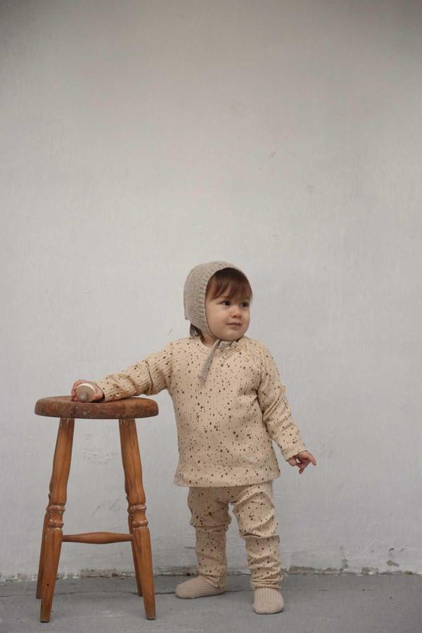 Ohlalakoala Spot Unisex Alt Üst Takım 3-6 Ay - Image 1