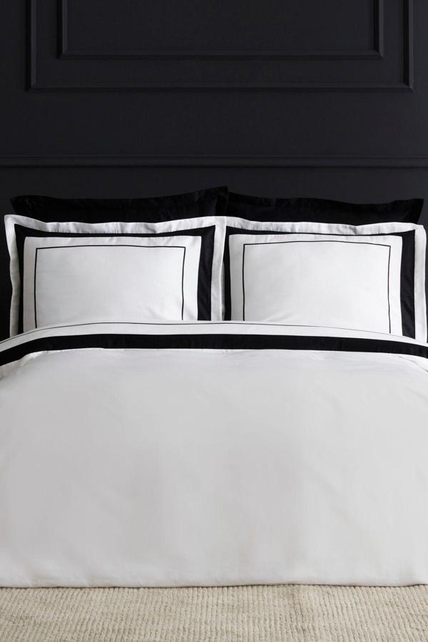 Karaca Home Charlotte Çift Kişilik Saten Nevresim Takımı Beyaz - Image 1