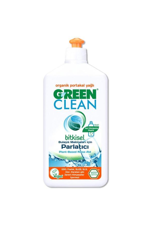 Green Clean Organik Portakal Yağlı Bitkisel Bulaşık Makinesi Parlatıcı 500 ml - Image 1