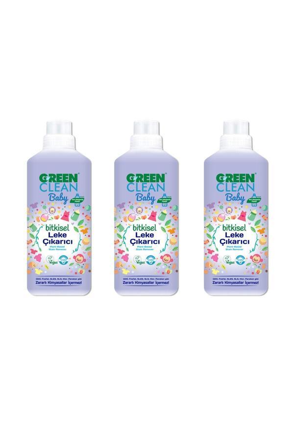 Green Clean U Baby Bitkisel Leke Çıkarıcı 1000 ml x3 Adet - Image 1