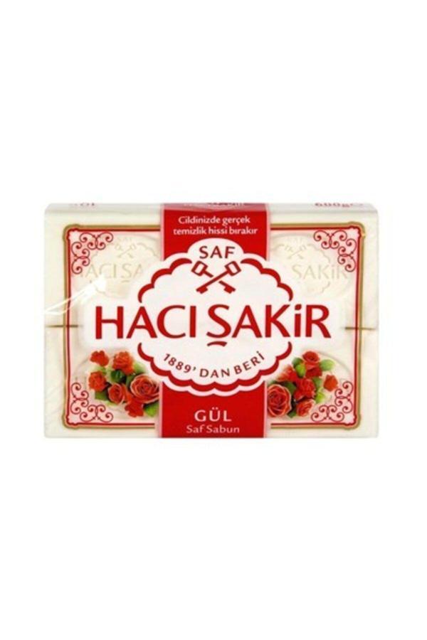 Hacı Şakir Banyo Sabunu Gül 600 gr - Image 1