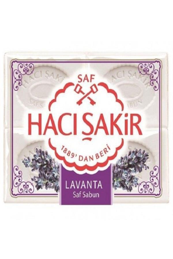Hacı Şakir Lavanta Kalıp Sabun 4x150 G ( 600 Gr ) 6 Paket - Image 1