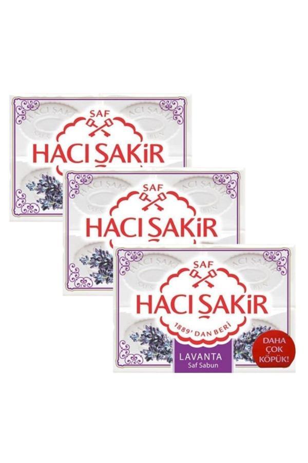Hacı Şakir Lavanta Kalıp Sabun 4x150gr X 3 Adet - Image 1