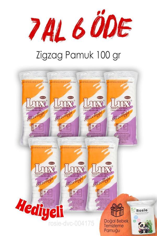 100 gr. Lux Zigzag Pamuk 7 AL 6 ÖDE ve ROSIE - Image 1