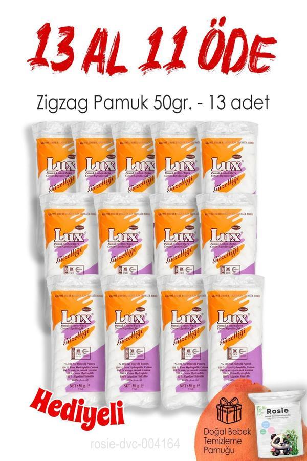 13 AL 11 ÖDE Lux Zigzag Pamuk 50gr. ve ROSIE - Image 1
