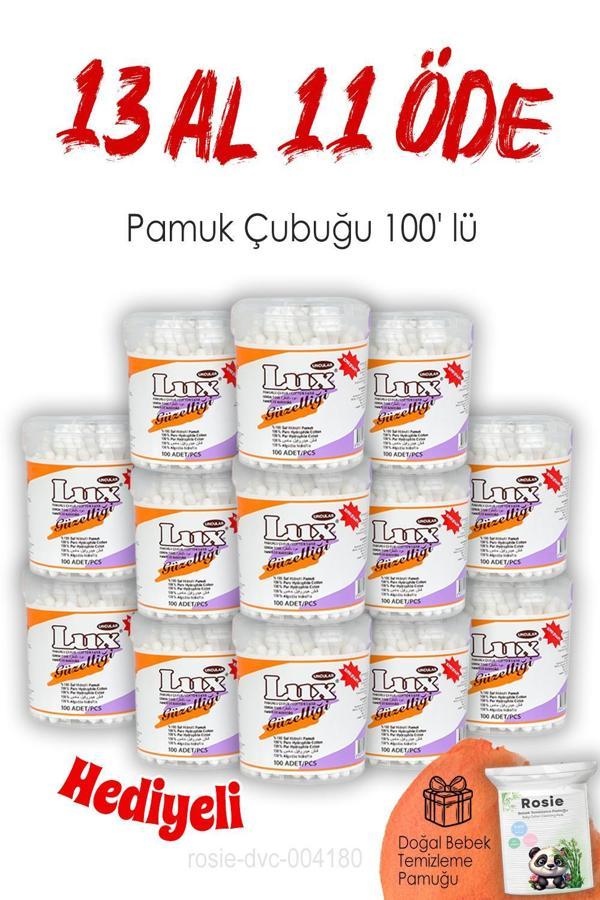 Lux 13 AL 11 ÖDE Pamuk Çubuğu 100' lü ve ROSIE - Image 1