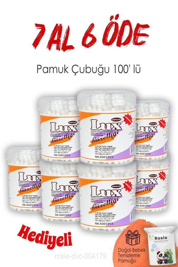 Lux Pamuk Çubuğu 100' lü 7 AL 6 ÖDE ve ROSIE - Image 1