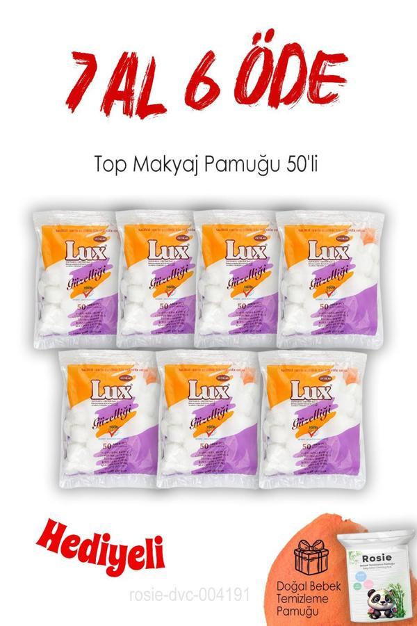 Lux Top Makyaj Pamuğu 50'li 7 AL 6 ÖDE ve ROSIE - Image 1
