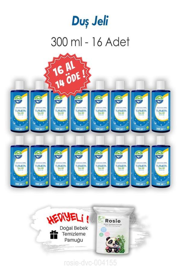 16 AL 14 ÖDE 300 ML Turmepa Duş Jeli ve ROSIE - Image 1