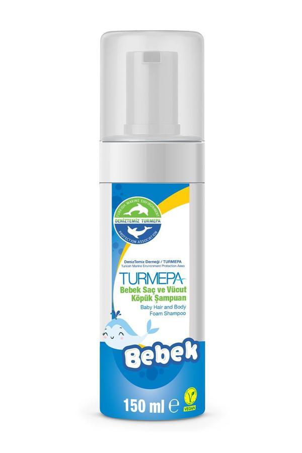 Turmepa Bebek Saç ve Vücut Köpük Şampuanı 150 ML - Image 1