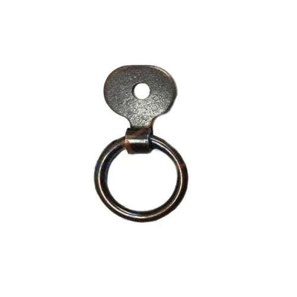 Halkalı Tablo, Çerçeve Askısı, Küçük, 15x28mm, Eskitme - 1 Adet - Image 1