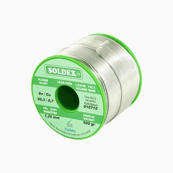 Scn100 Gümüşsüz Özel Alaşım Lehim Teli 500 Gr - 2 Mm - Image 1